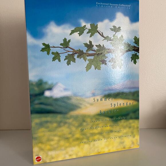 1996 Summer Splendor Enchanted Seasons Barbie - Picture 4 of 5
